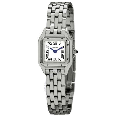 cartier panthere mini silver dial ladies watch wspn0019|panthere de cartier mini model.